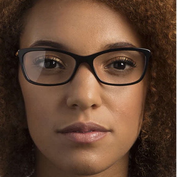 Black and Gold Versace Eyeglasses - Picture 5 of 5